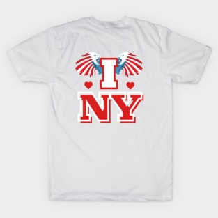 I LOVE NEW YORK - EAGLE WINGS T-Shirt